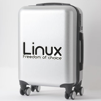 Adesivo Linux - Liberdade de escolha