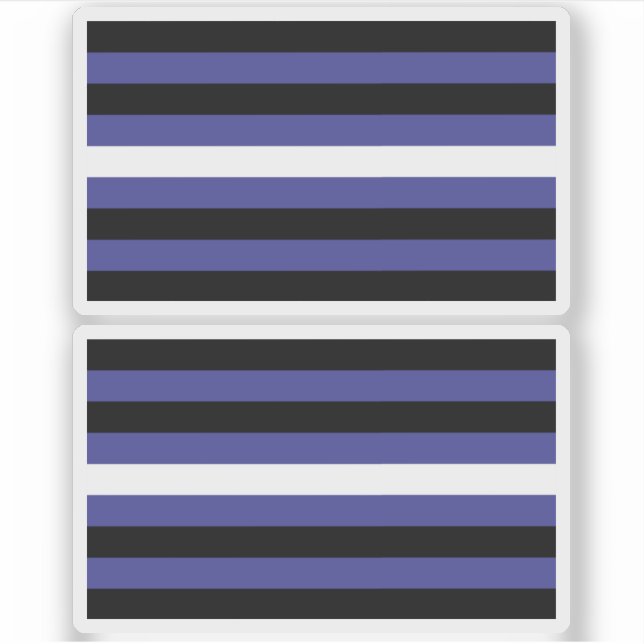 Adesivo Listras Orgulho de Couro (Frente)