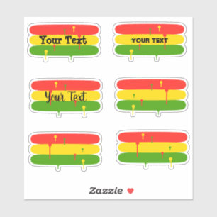 Adesivo Listras rústicas de Rasta