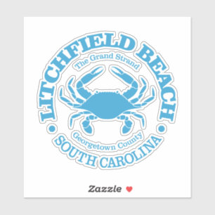 Adesivo Litchfield Beach (caranguejo)