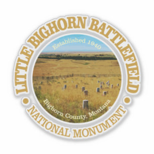 Adesivo Little Bighorn Battlefield (NM)
