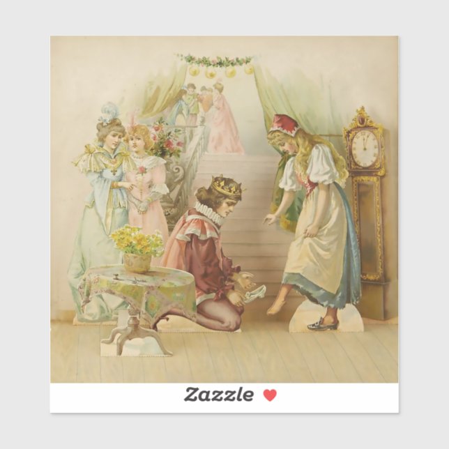 Adesivo “Little Cinders” Fairy Art by E S Hardy (Folha)