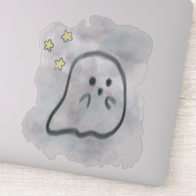 Adesivo Little ghost is scared  (Detalhe)