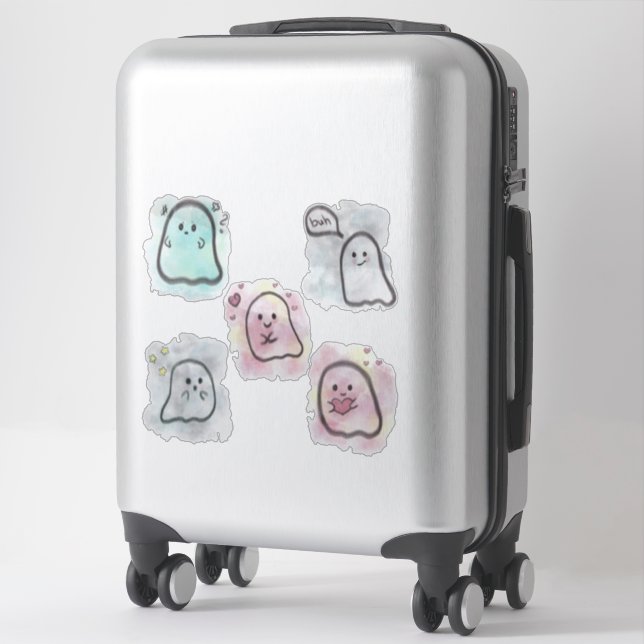 Adesivo Little ghost party 1 separate  (Mala)