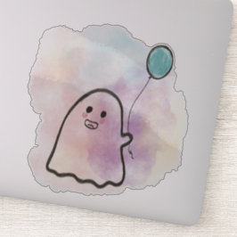 Adesivo Little ghost with balloon 