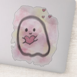 Adesivo Little ghost with heart 