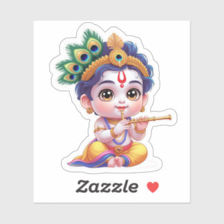 Adesivo Little Krishna - Hindu God Sticker