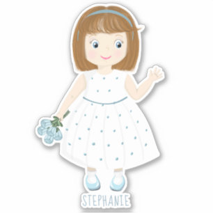 Adesivo Little Wildflower Birthday