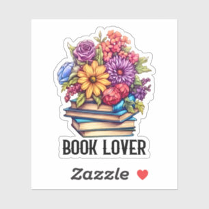 Adesivo Livro bonito amava leitura