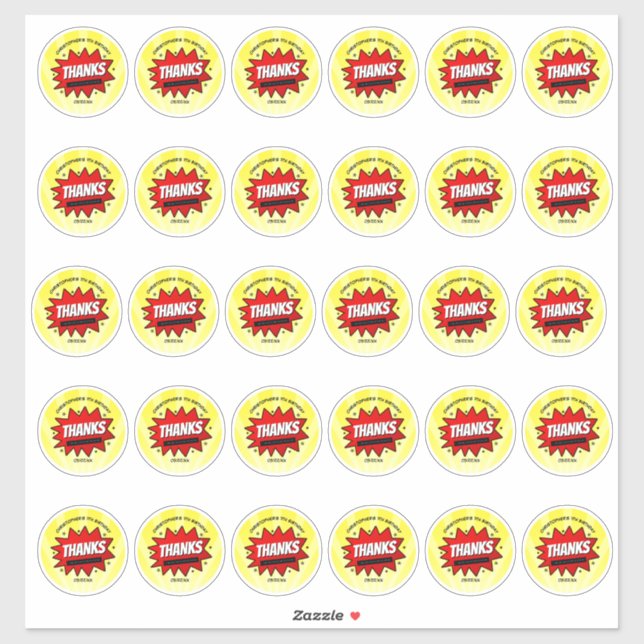 Adesivo Livro de BD de Super Herói Qualquer Idade Aniversá (Folha)