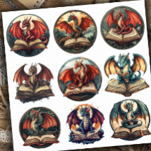 Livro de Fantasia Dragão