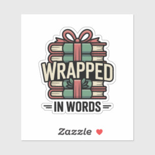 Adesivo Livro de Férias Wrapped in Words