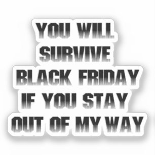 Adesivo Livro de Recortes BLACK FRIDAY