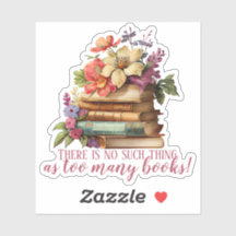 Livro Sobre Muitos Livros Corta Floral