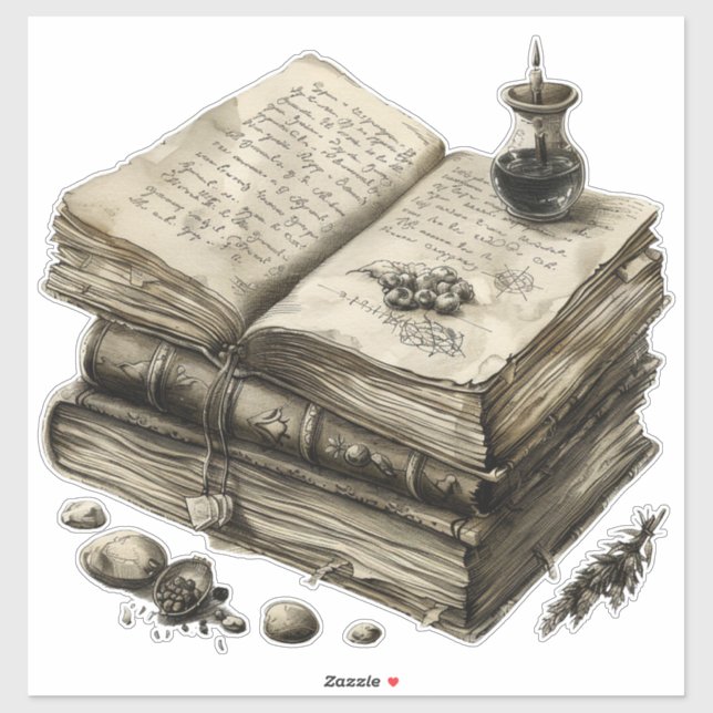 ADESIVO LIVROS DE ESCALA (Folha)