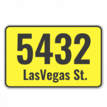 Lixeira de Lixo - Número de Endereço de Caixa Pers