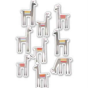 Adesivo Llama Cute Whimsical