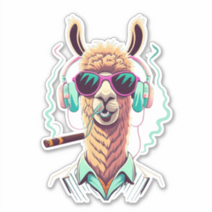 Adesivo Llama Favor Sticker