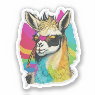 Adesivo Llama Favor Sticker