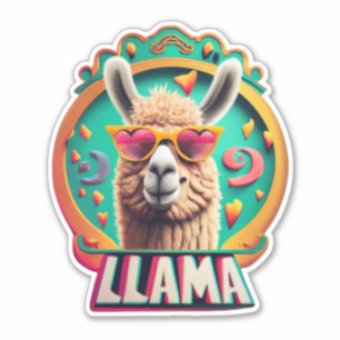 Adesivo Llama Stickers O presente perfeito para Amantes de