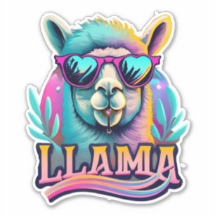 Adesivo Llama Stickers Onde Divertimento Encontra Moda