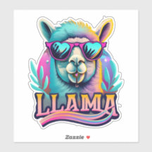 Llama Stickers Onde Divertimento Encontra Moda