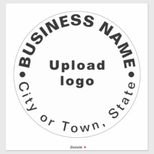 Adesivo Local Comercial Em Vinil Grande E Branco