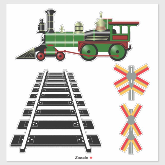 Adesivo Locomotiva (Folha)