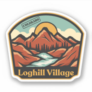 Adesivo Loghill Village, Colorado Sticker