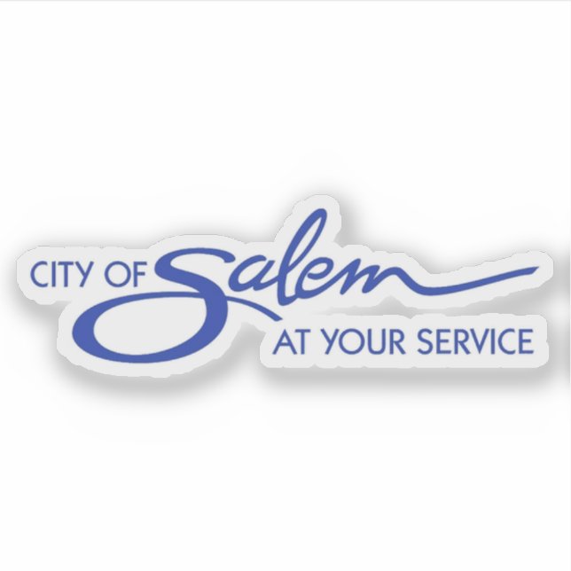 Adesivo Logo of Salem, Oregon, USA (Frente)
