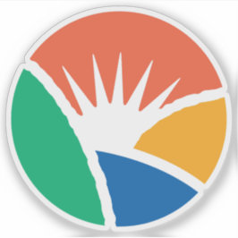 Adesivo Logo of South Gyeongsang Province, South Korea