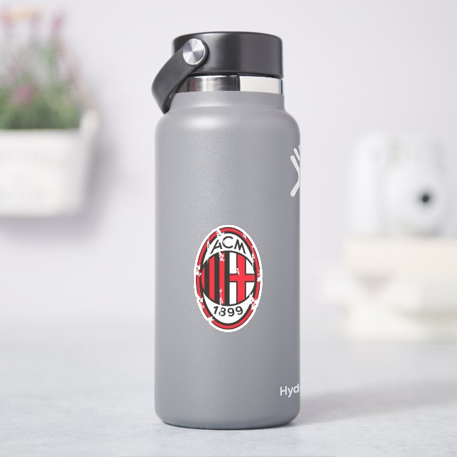 Adesivo Logotipo clássico Ac milan (HidroFlask)