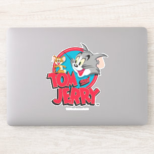 Adesivo Logotipo clássico do Tom e do Jerry