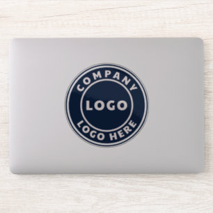 Adesivo Logotipo Corporativo Simples de Negócios Funcionár