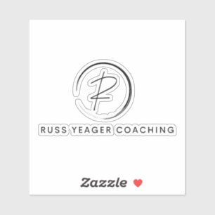 Adesivo Logotipo da assinatura de treinamento de Russ Yeag