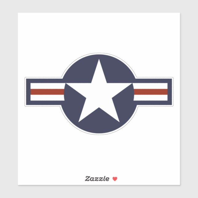 Adesivo Logótipo da Força Aérea (Folha)