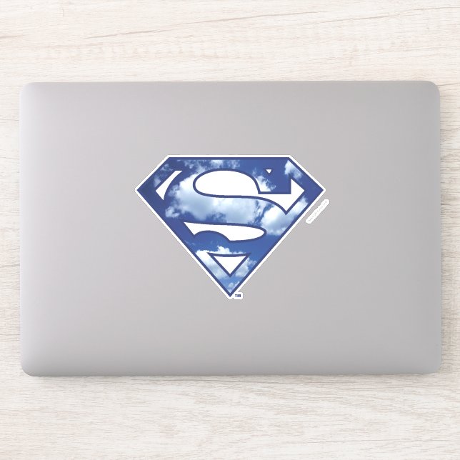Adesivo Logotipo da Nuvem da Supergirl (Computador)