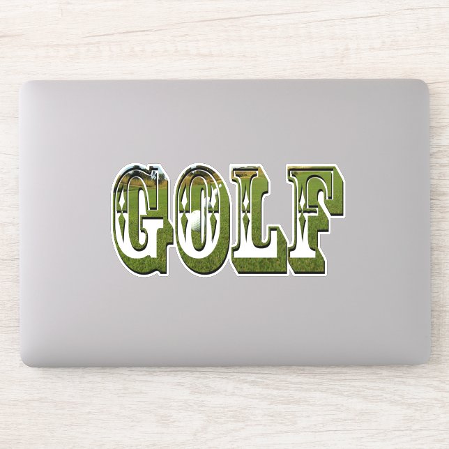 Adesivo Logotipo de Golf Picture (Computador)