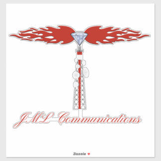 Adesivo Logotipo de torre do Comunicação JML