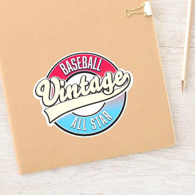 Adesivo logotipo do All Star Baseball (Notebook)