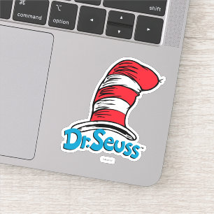 Adesivo Logotipo do Dr. Seuss Hat
