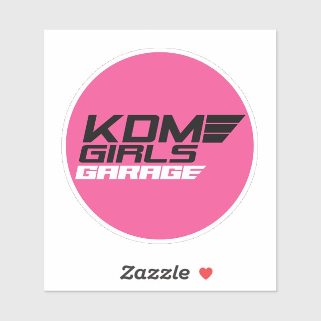 ADESIVO LOGOTIPO DO KDM (Folha)