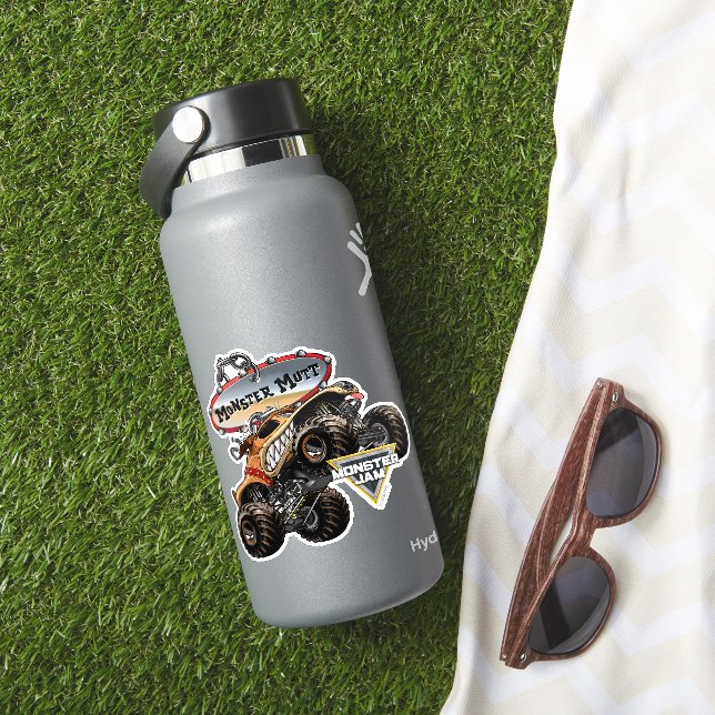 Adesivo Logotipo do Monster Mutt da Monster Jam (HydroFlask Insitu)