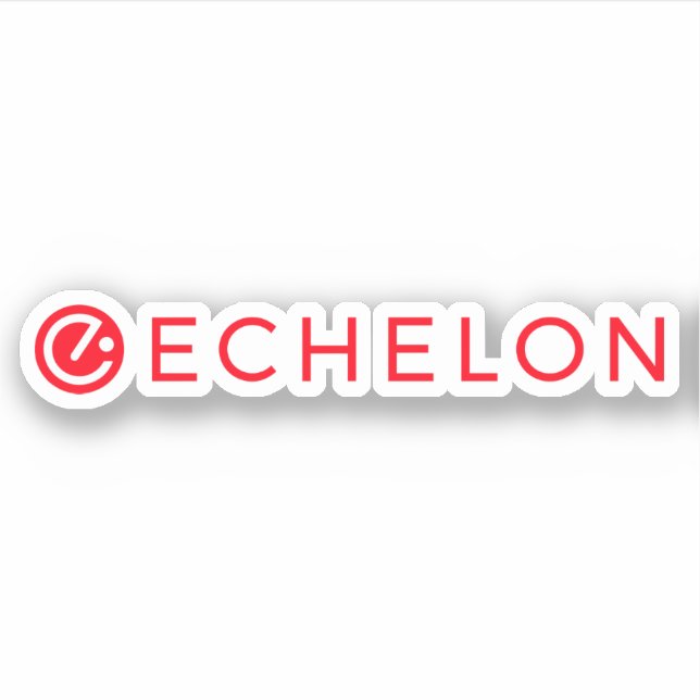 Adesivo Logotipo Echelon (Frente)