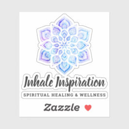 Adesivo Logotipo Espiritual Metafísico Mandala