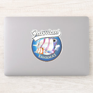 Adesivo Logotipo fabuloso das Bahamas