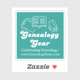 Adesivo Logotipo Genealogy Gear