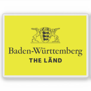 Adesivo Logótipo oficial de Baden-Württemberg, Alemanha - 