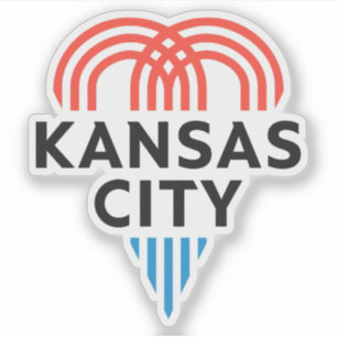Adesivo Logótipo oficial de Kansas City, Missouri, EUA