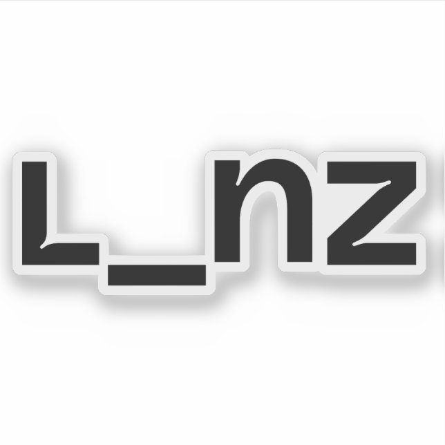 Adesivo Logótipo oficial de Linz, Áustria (Frente)